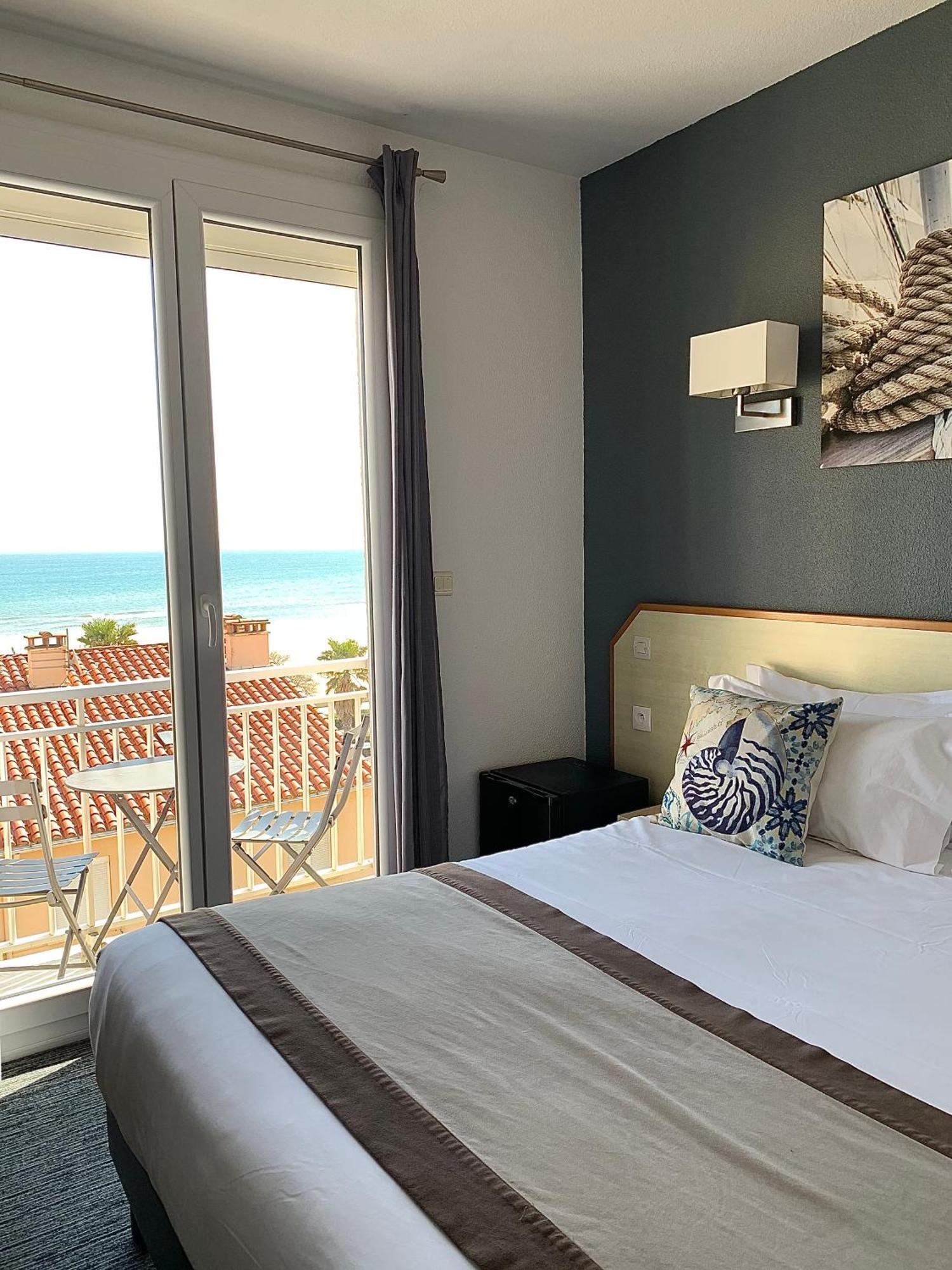 Le Regina Hotel Et Restaurant Canet-Plage Kültér fotó